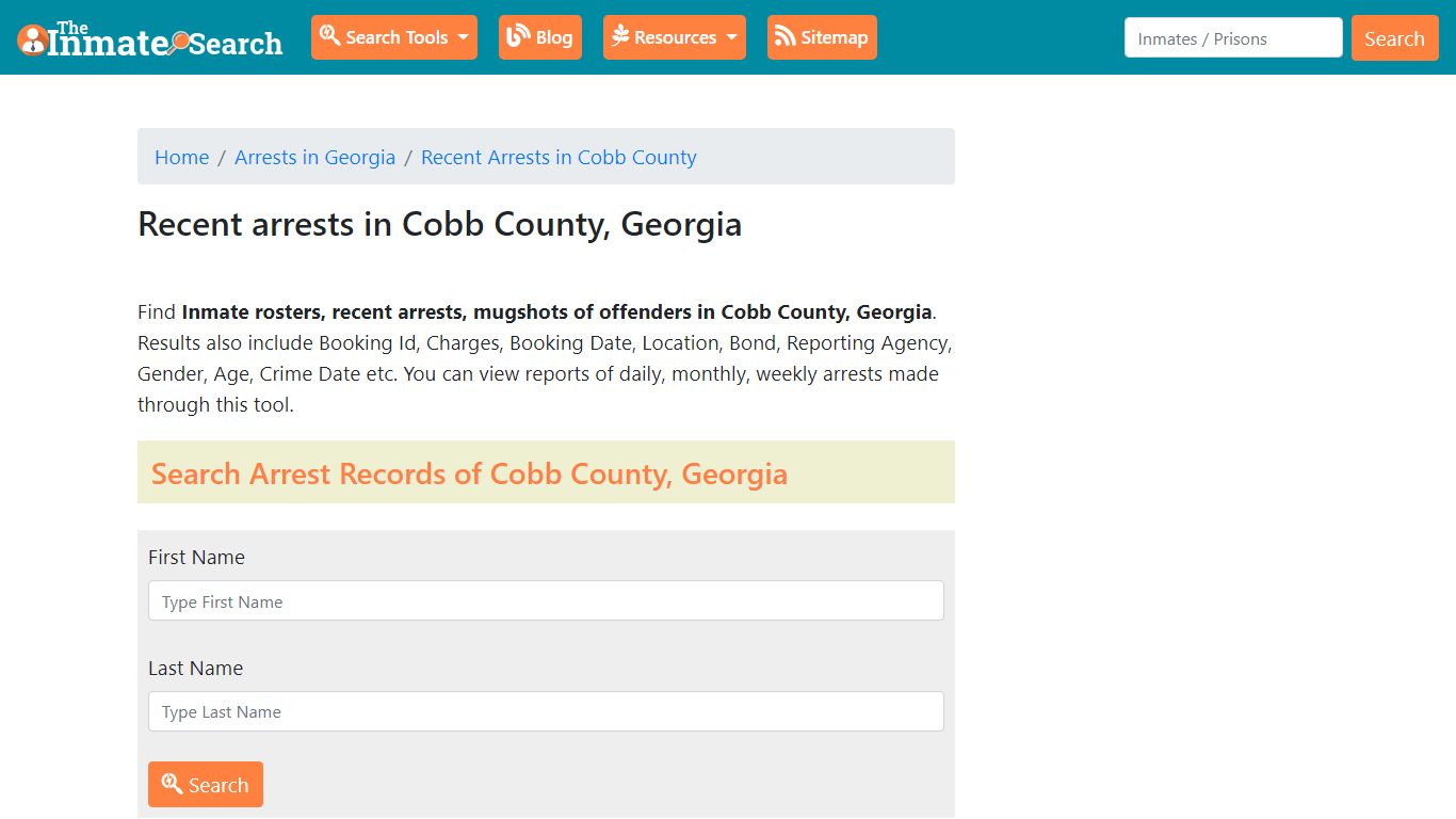 Recent arrests in Cobb County, Georgia | Mugshots, Rosters, Inmates, Crimes